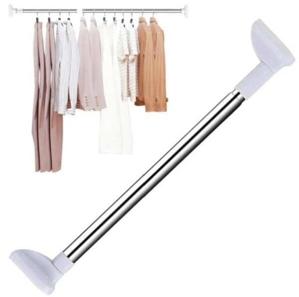 TUBO AJUSTABLE PARA CORTINAS ARMARIOS O TENDEROS DE ROPA