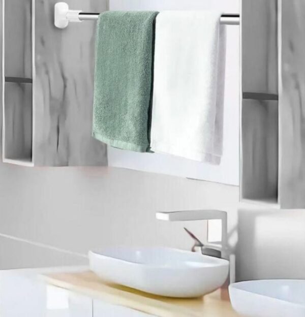 TUBO AJUSTABLE PARA CORTINAS ARMARIOS O TENDEROS DE ROPA - Image 2