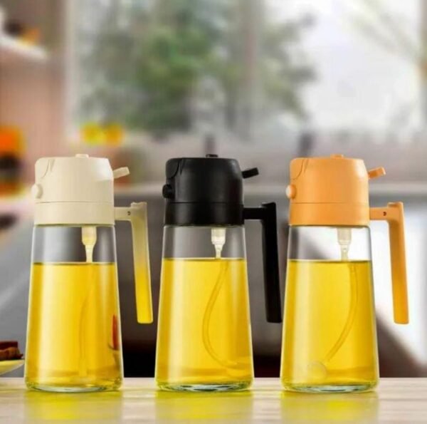 DISPENSADOR DE ACEITE CON SISTEMA DE SPRAY