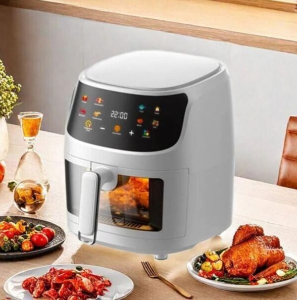 FREIDORA DE AIRE CAPACIDAD 10 LITROS PANTALLA DIGITAL 2400w