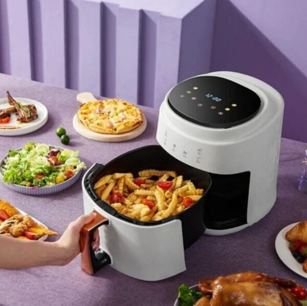 FREIDORA DE AIRE CAPACIDAD 8 LITROS CON PANTALLA DIGITAL 2400w