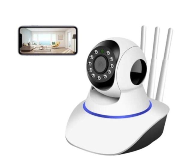 CÁMARA DE VIGILANCIA TRES ANTENAS SMART CON LUZ NOCTURNA
