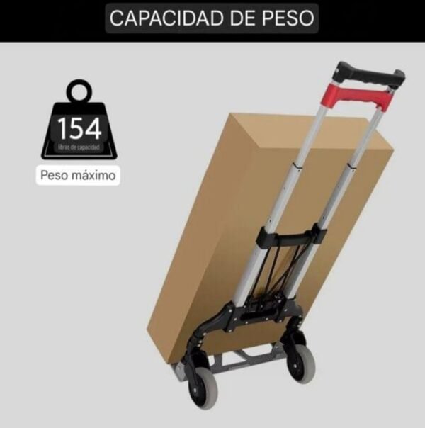 CARRETA MULTIUSOS PLEGABLE DE MATERIAL LIVIANO