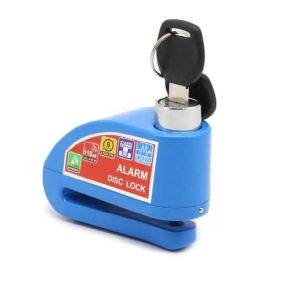 CANDADO PARA MOTO CON ALARMA