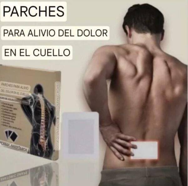 PARCHE PARA ALIVIAR EL DOLOR EN EL CUELLO Y LA ESPALDA