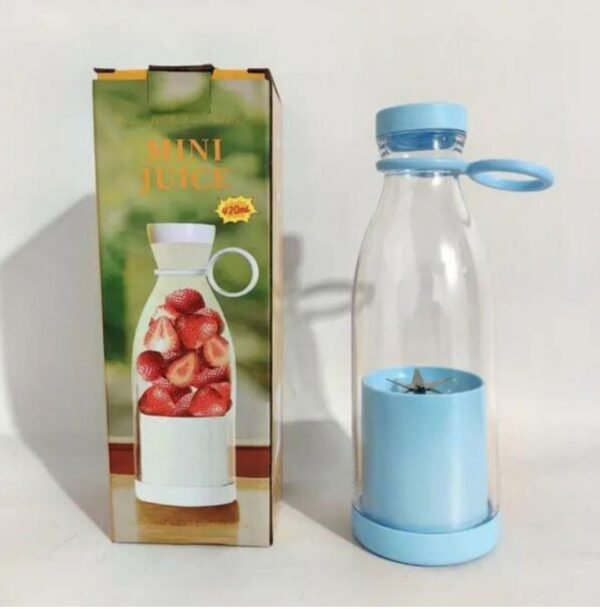 MINI LICUADORA PORTÁTIL TIPO BOTELLA RECARGABLE