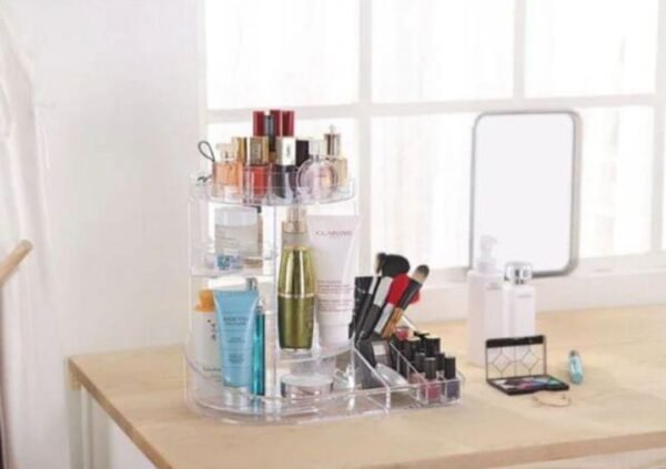 ORGANIZADOR DE COSMÉTICOS Y MAQUILLAJE ACRÍLICO